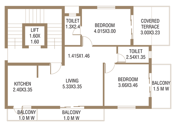 plan of flat