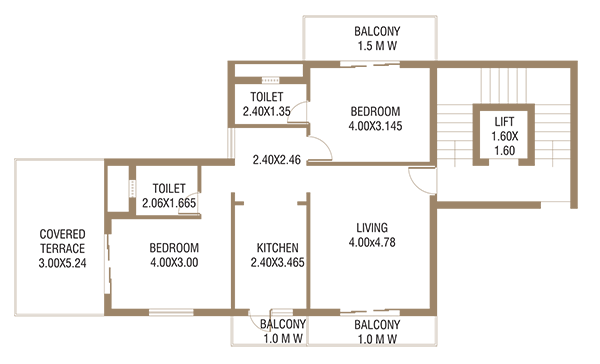 plan of flat